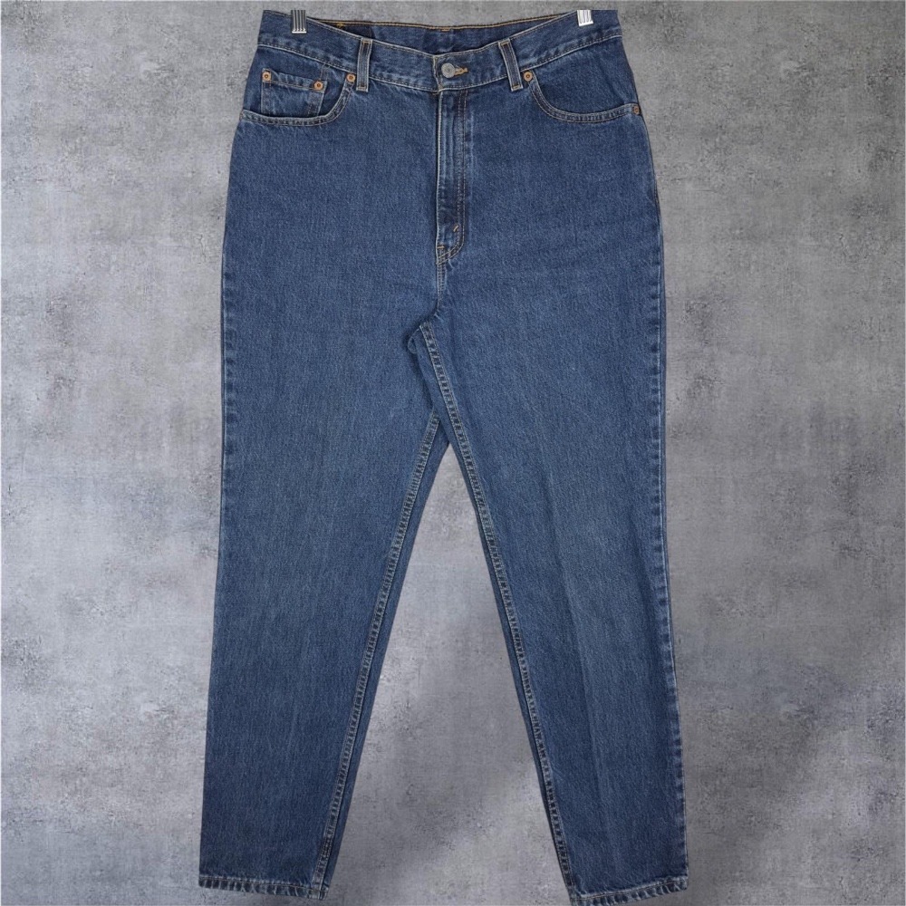 Levi's 512 Slim Fit Tapered Leg Jeans Classic Denim Women's Size 14‎